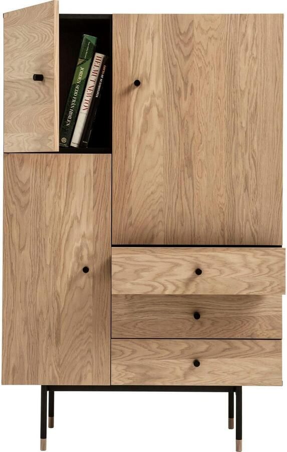 Woodman Highboard Jeugd Kommode Opbergkast met soft close functie breedte 90 cm - Foto 5