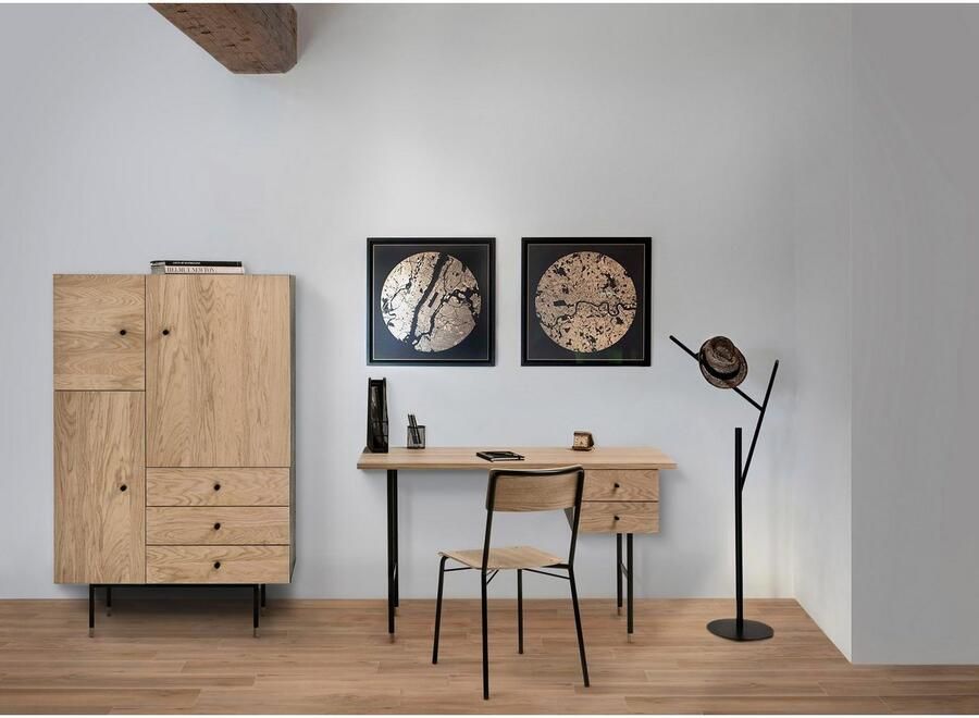 Woodman Highboard Jeugd Kommode Opbergkast met Soft Close functie Breedte 90 cm FSC - Foto 2