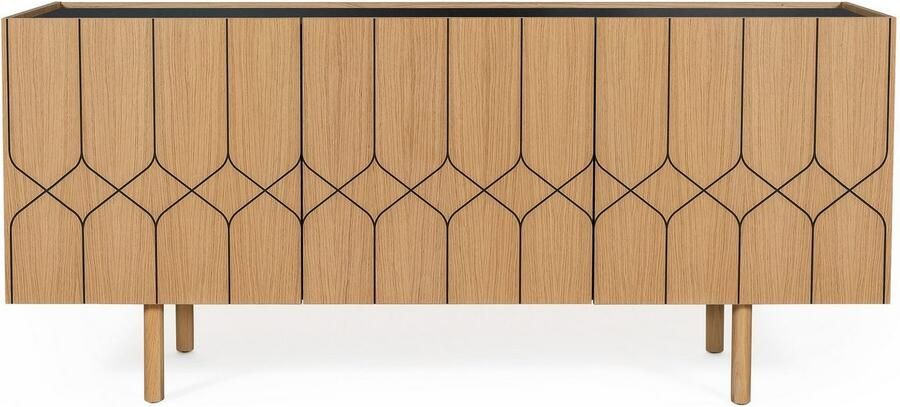 Woodman Kast Houtfineer van eiken Scandinavisch design - Foto 4