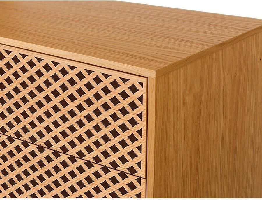 Woodman Kast in scandinavisch design met bijzondere print fsc - Foto 4