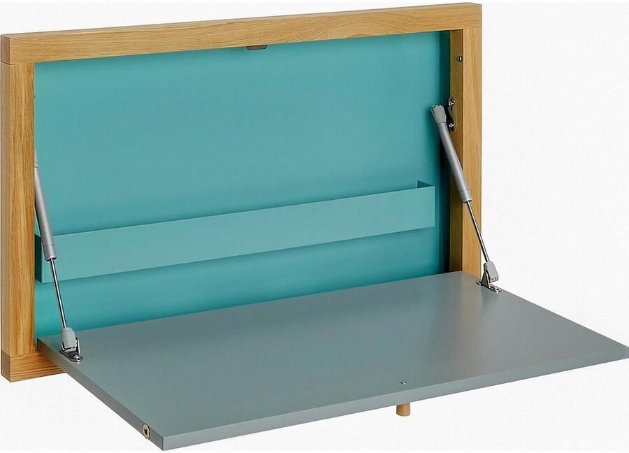 Woodman Klaptafel Brenta om uit te klappen ruimtebesparend frame van massief eiken fsc - Foto 5