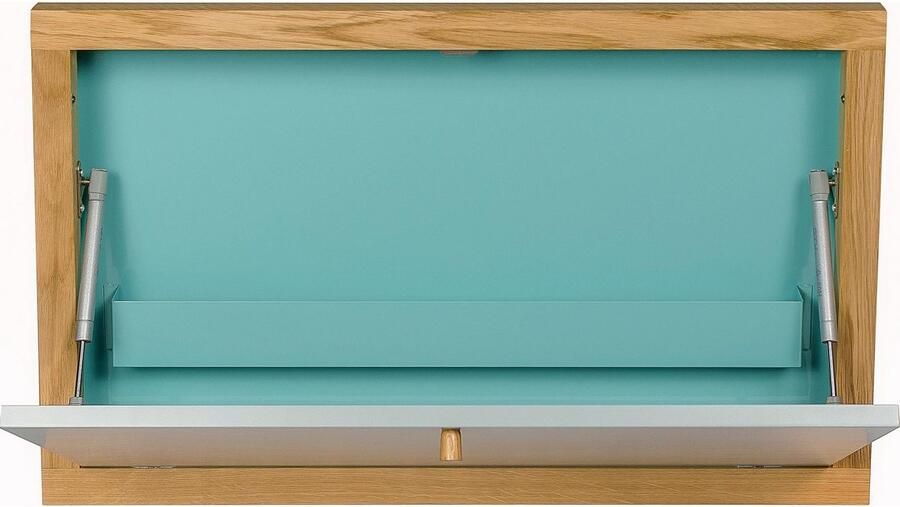 Woodman Klaptafel Brenta om uit te klappen ruimtebesparend frame van massief eiken fsc - Foto 11