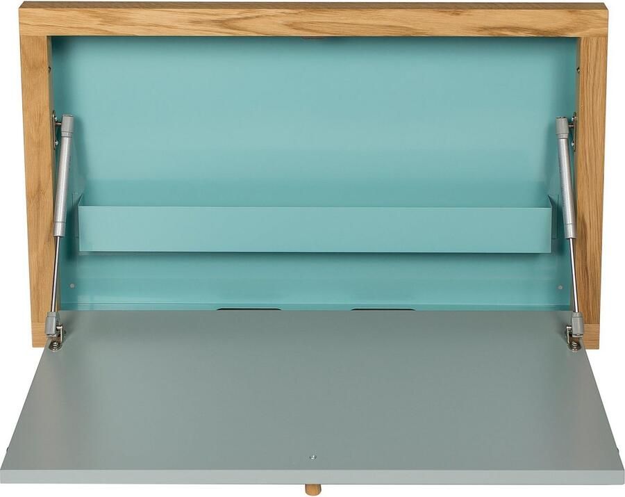 Woodman Klaptafel Brenta om uit te klappen ruimtebesparend frame van massief eiken fsc - Foto 3