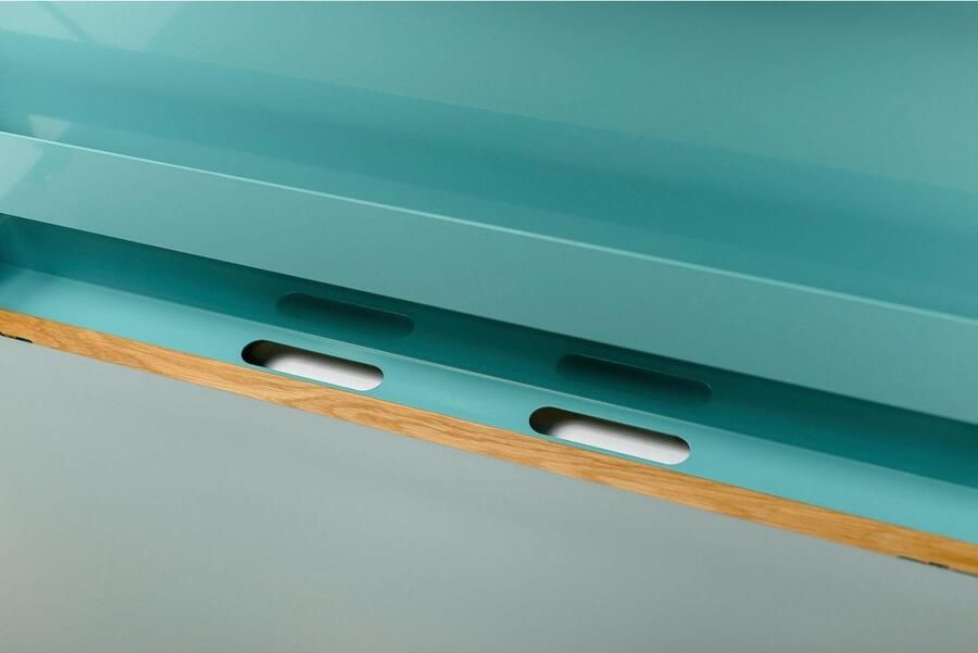 Woodman Klaptafel Brenta om uit te klappen ruimtebesparend frame van massief eiken fsc - Foto 8