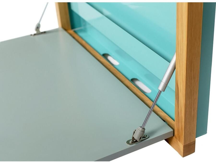 Woodman Klaptafel Brenta om uit te klappen ruimtebesparend frame van massief eiken fsc - Foto 4