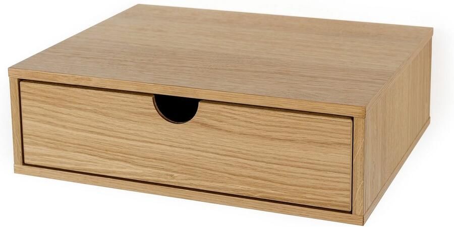 Woodman Nachtkastje Farsta bijzettafel opbergruimte met lade - Foto 3