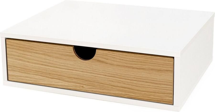 Woodman Nachtkastje Farsta bijzettafel opbergruimte met lade - Foto 7