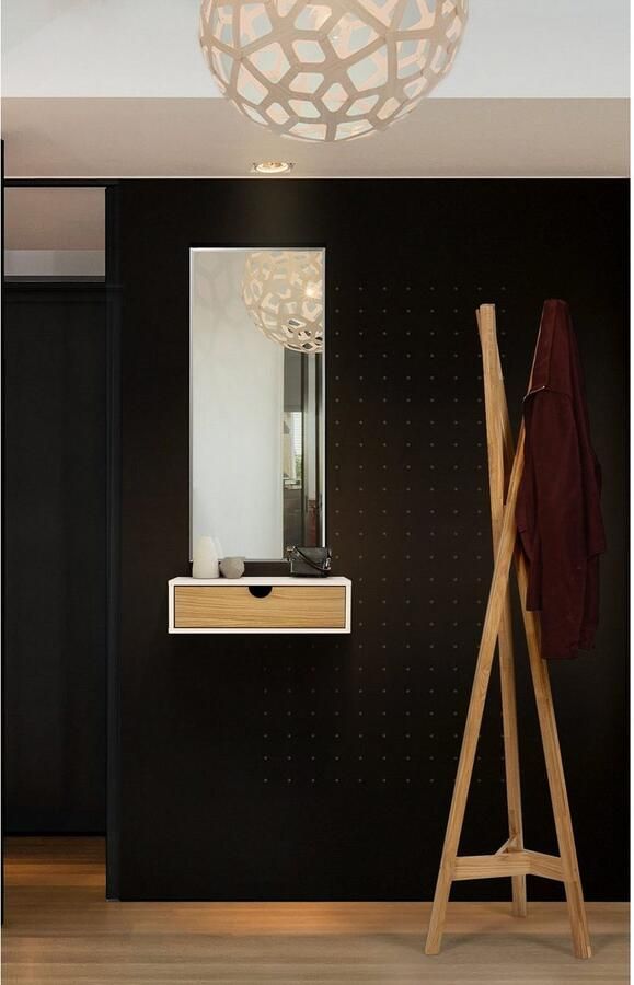 Woodman Nachtkastje Farsta bijzettafel opbergruimte met lade - Foto 2