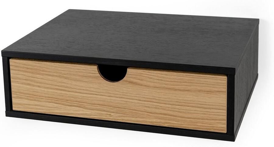 Woodman Nachtkastje Farsta bijzettafel opbergruimte met lade - Foto 2