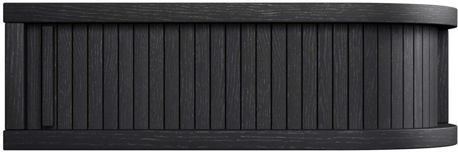 Woodman Nachtkastje Farsta in 3 kleuren met tambour schuifdeuren met eikenhout gefineerd - Foto 11