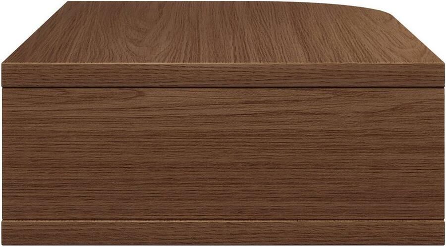 Woodman Nachtkastje Farsta in 3 kleuren met tambour schuifdeuren met eikenhout gefineerd - Foto 5