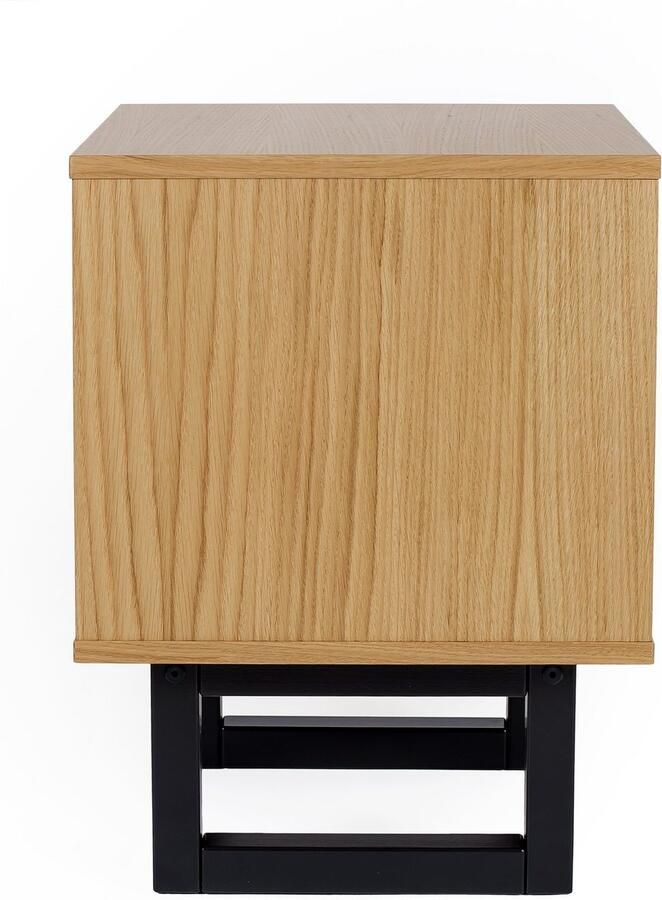 Woodman Nachtkastje Houtfineer van eiken - Foto 6