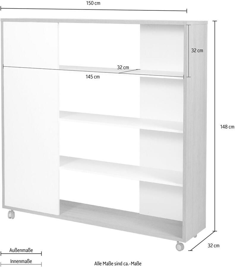 Woodman Roomdivider Adala in 2 verschillende kleuren - Foto 3