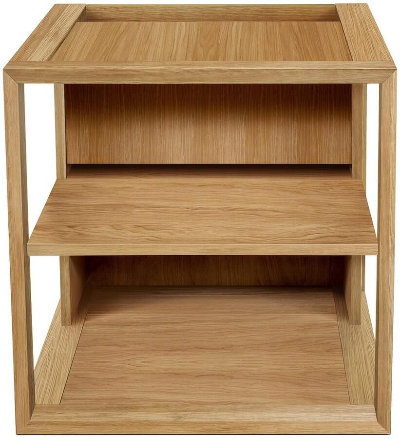 Woodman Salontafel Cube Houtfineer van eiken - Foto 3