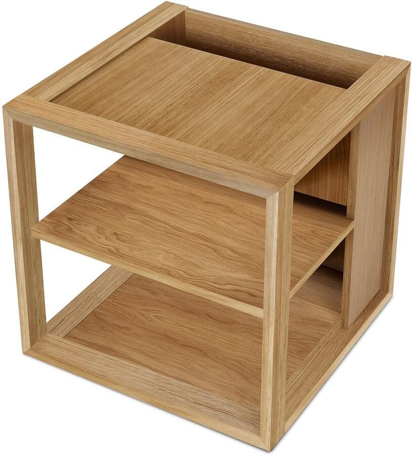 Woodman Salontafel Cube Houtfineer van eiken - Foto 4