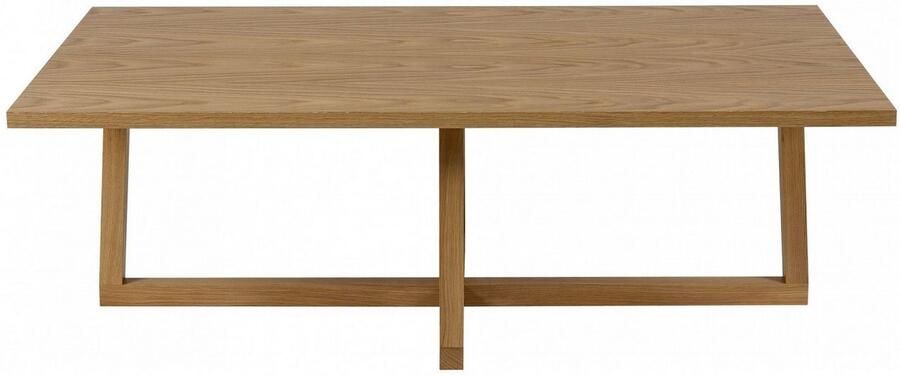 Woodman Salontafel Milo Breedte 115 cm frame van massief hout - Foto 3