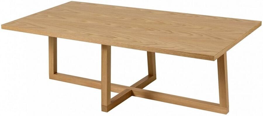 Woodman Salontafel Milo Breedte 115 cm frame van massief hout - Foto 2
