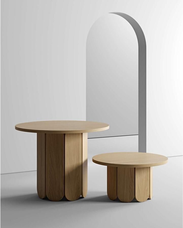 Woodman Salontafel Soft uniek ontwerp breedte 78 cm - Foto 3