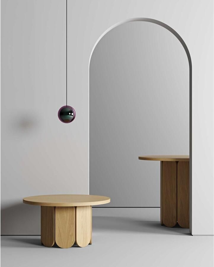 Woodman Salontafel Soft uniek ontwerp breedte 78 cm - Foto 4