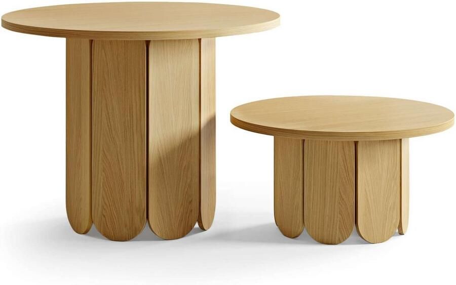 Woodman Eettafel Soft uniek ontwerp breedte 98 cm - Foto 7