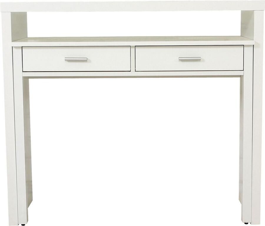 Woodman Sidetable Vince met uittrekfunctie in eenvoudig scandinavisch design fsc - Foto 3