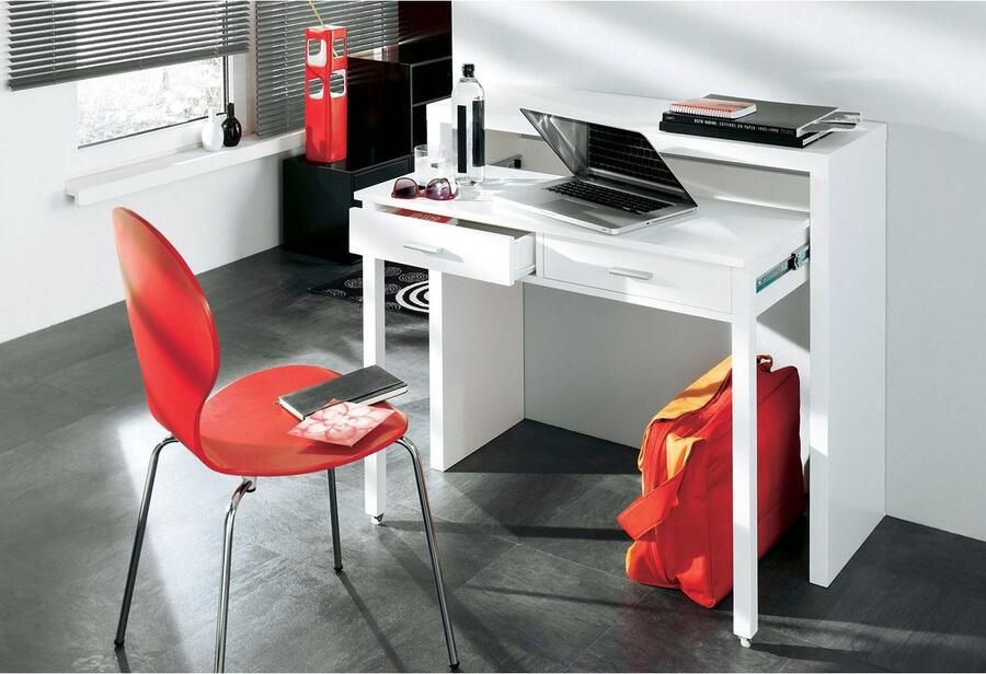 Woodman Sidetable Vince met uittrekfunctie in eenvoudig scandinavisch design fsc - Foto 5