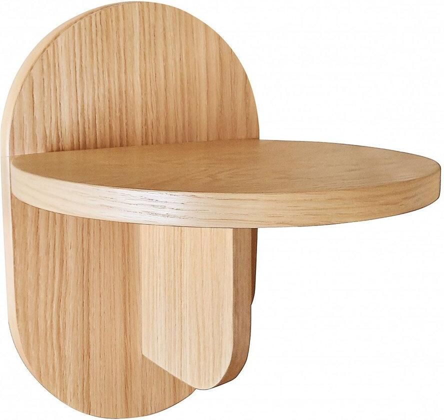 Woodman Stellingkast Soft in een trendy scandinavische look gemaakt van eikenfineer - Foto 2