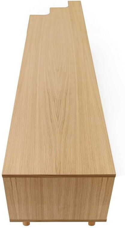 Woodman Tv-meubel Shift met echt houtfineer van eiken breedte 189 cm met push-to-open - Foto 13