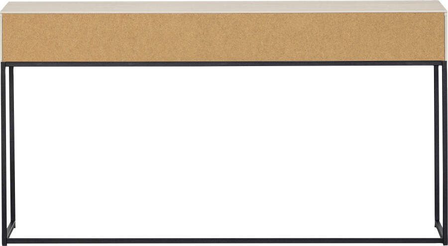 WOOOD Silas Bureau Sidetable Met Twee Handige Lades Grenenhout Dust 74x140x40 cm - Foto 5
