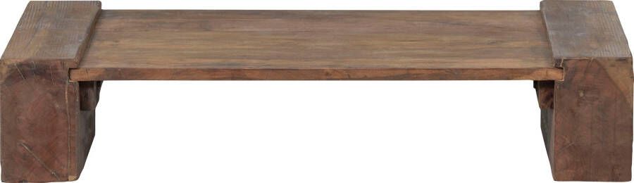 WOOOD Salontafel Cuno heldere lijnen van mangohout h 30 cm x b 70 cm - Foto 4