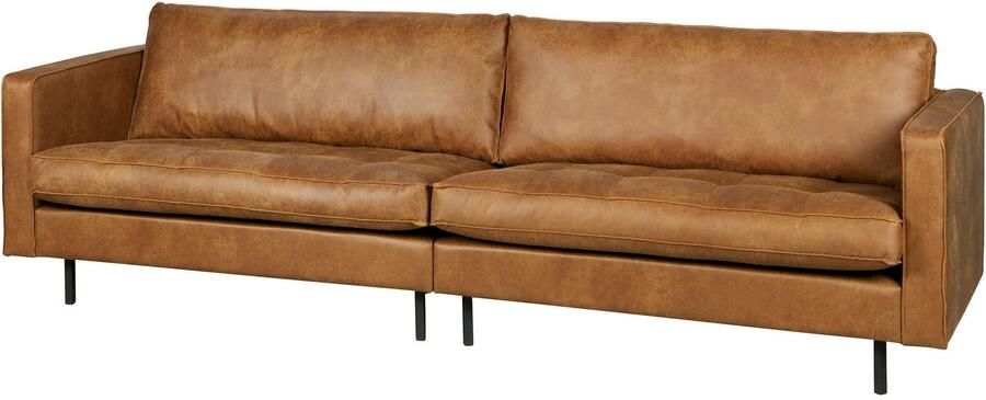 BePureHome Rodeo Classic Bank 3-Zits Recycle Leer Cognac 83x275x88 - Foto 8