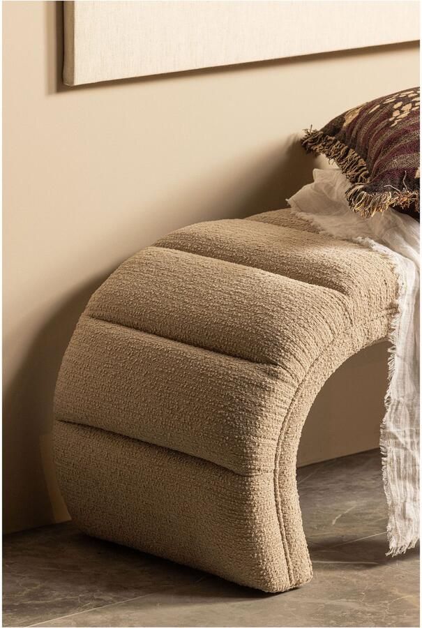 WOOOD Bank Traffic Zitbank met grof geweven stof breedte 163 cm - Foto 4