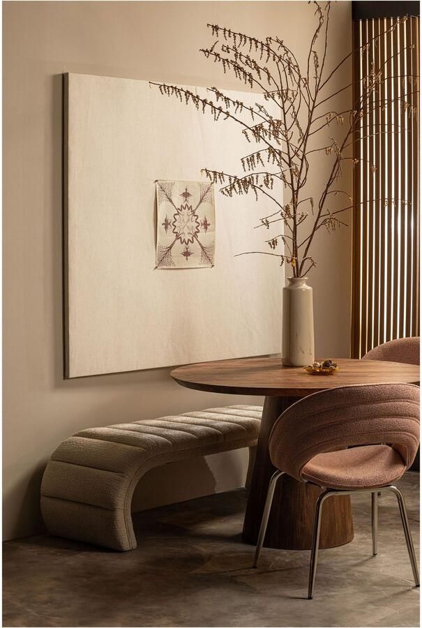 WOOOD Bank Traffic Zitbank met grof geweven stof breedte 163 cm - Foto 5