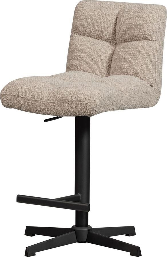 WOOOD Barkruk Vinny draaibaar in hoogte verstelbaar breedte 44 cm (set 2 stuks) - Foto 8