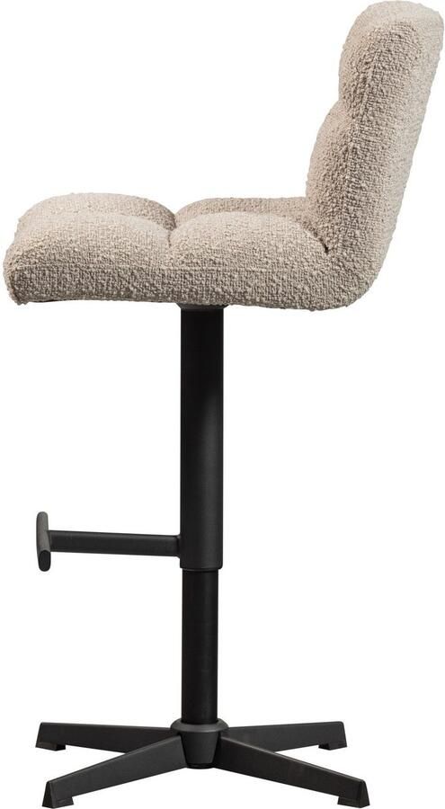 WOOOD Barkruk Vinny draaibaar in hoogte verstelbaar breedte 44 cm (set 2 stuks) - Foto 9