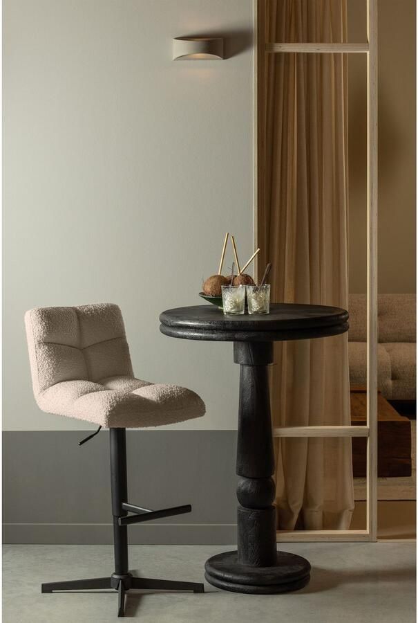 WOOOD Barkruk Vinny draaibaar in hoogte verstelbaar breedte 44 cm (set 2 stuks) - Foto 6