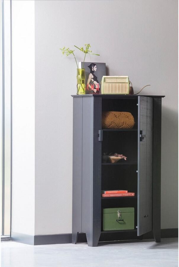 WOOOD Bergkast Gijs Boerenkast met handgreep H 142 cm x B 85 cm - Foto 2