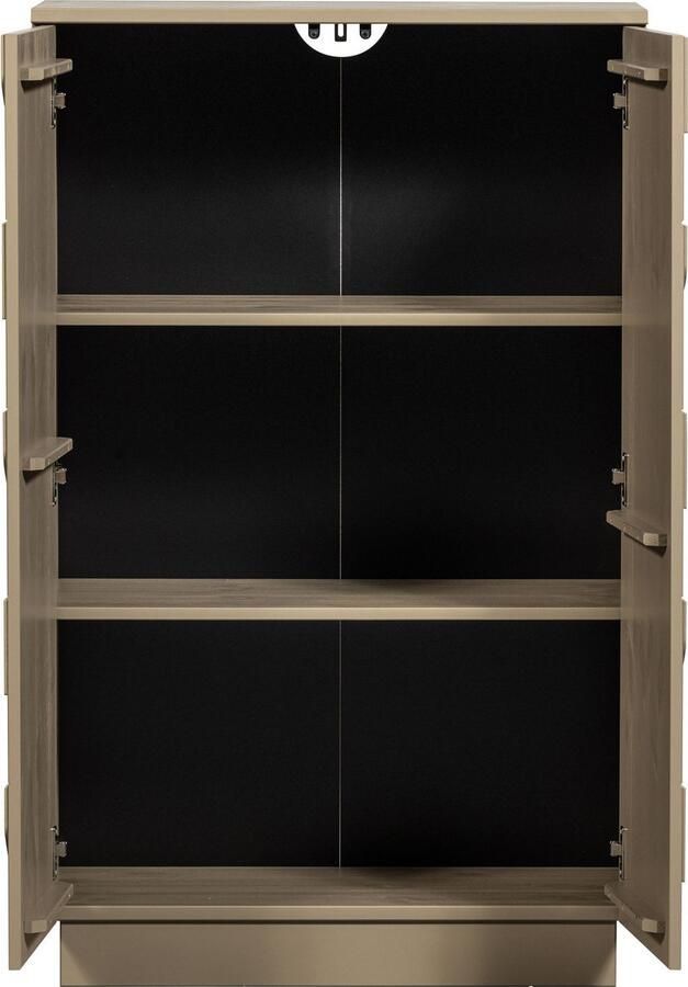 WOOOD Bergkast Teo met push-to-open functie hoogte 116 cm - Foto 4