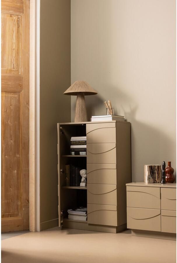 WOOOD Bergkast Teo met push-to-open functie hoogte 116 cm - Foto 5