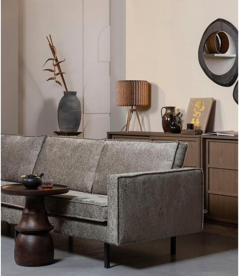 BePureHome Broad Bijzettafel Organisch Gevormd Mango Hout Naturel Bruin 55x50x50 cm - Foto 2