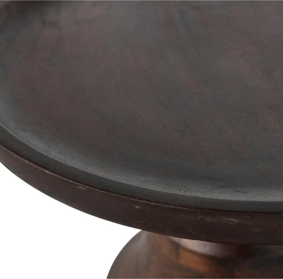 BePureHome Broad Bijzettafel Organisch Gevormd Mango Hout Naturel Bruin 55x50x50 cm - Foto 2