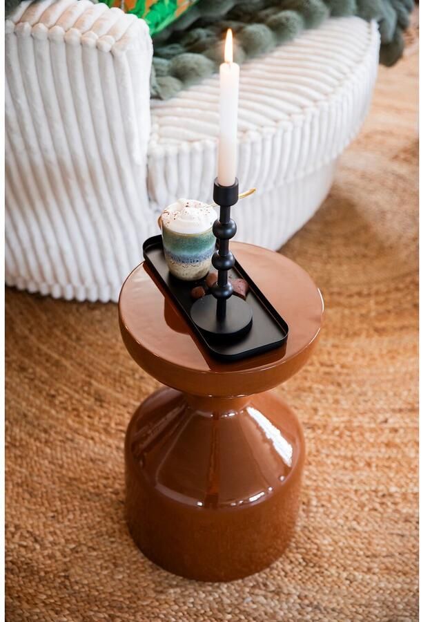 WOOOD Bijzettafel Floyd van metaal h 47 cm x b 30 cm - Foto 3