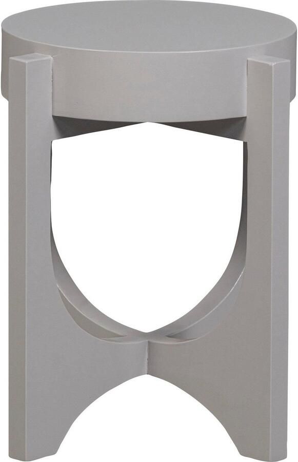 Vtwonen Hold Up Bijzettafel Mangohout Warm Grijs 41x35x35 - Foto 4