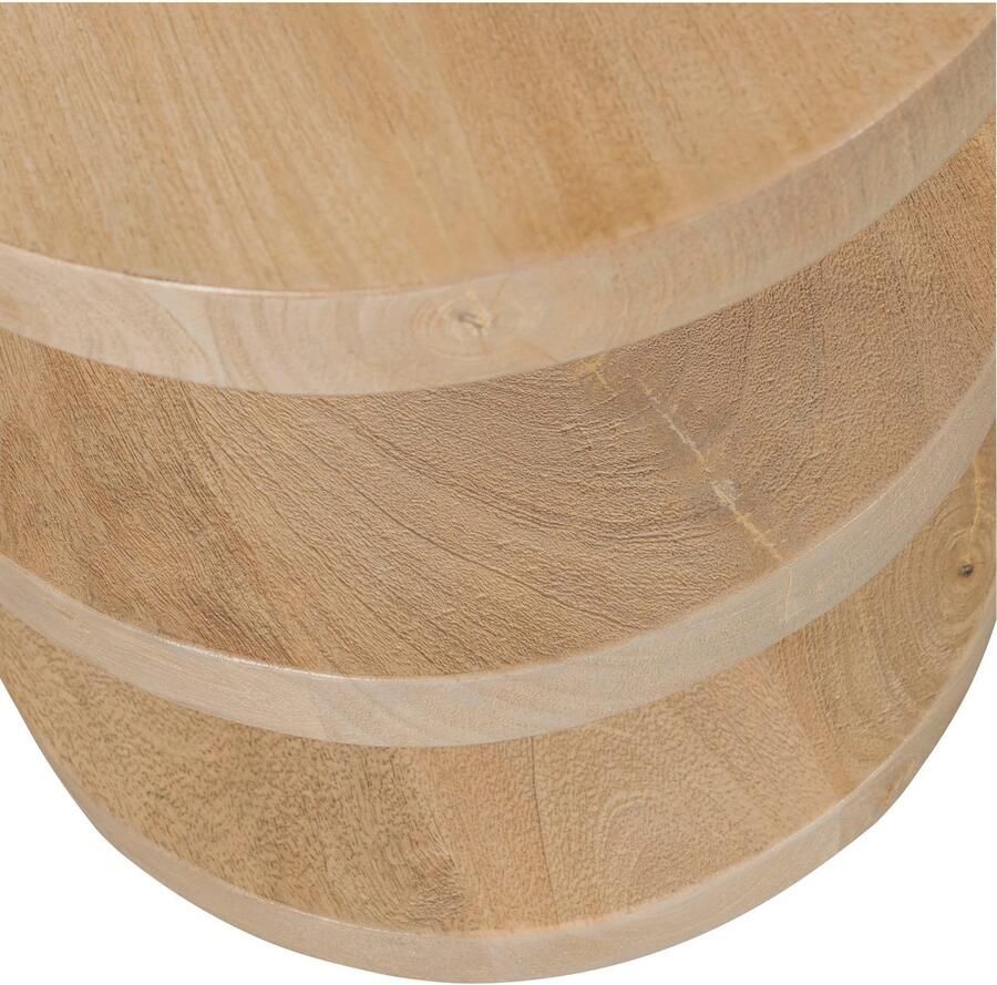 WOOOD Bijzettafel Milan van mango-hout h 42 cm x b 36 cm - Foto 3