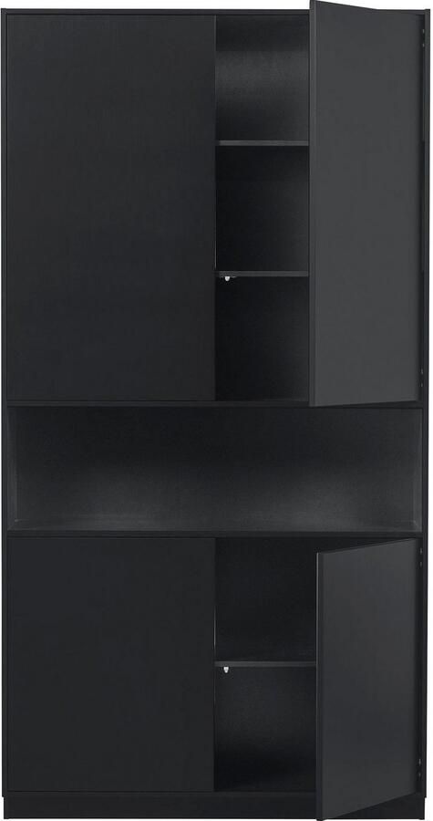 WOOOD Buffetkast Finca met push-to-open systeem hoogte 210 cm x breedte 110 cm - Foto 9