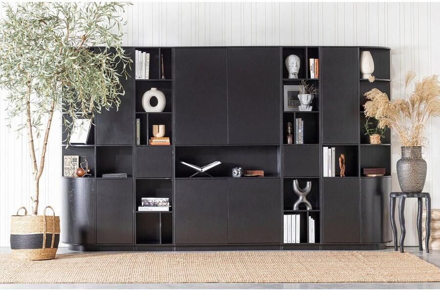 WOOOD Buffetkast Finca met push-to-open systeem hoogte 210 cm x breedte 110 cm - Foto 7