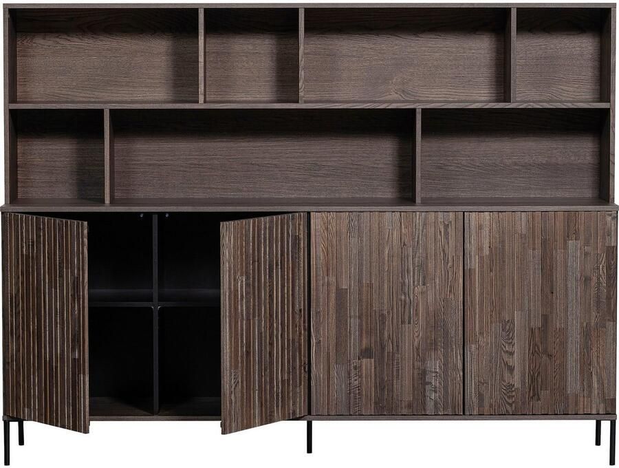 WOOOD Buffetkast Gravu veel opbergruimte push-to-open functie h 150 cm x b 200 cm - Foto 10