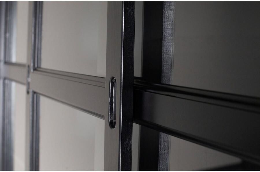 WOOOD Buffetkast Lagos veel opbergruimte met glazen deuren h 213 cm x b 163 cm - Foto 9