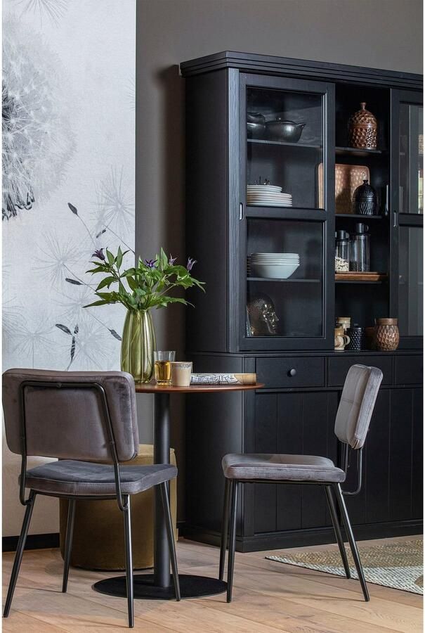 WOOOD Buffetkast Lagos veel opbergruimte met glazen deuren h 213 cm x b 163 cm - Foto 8