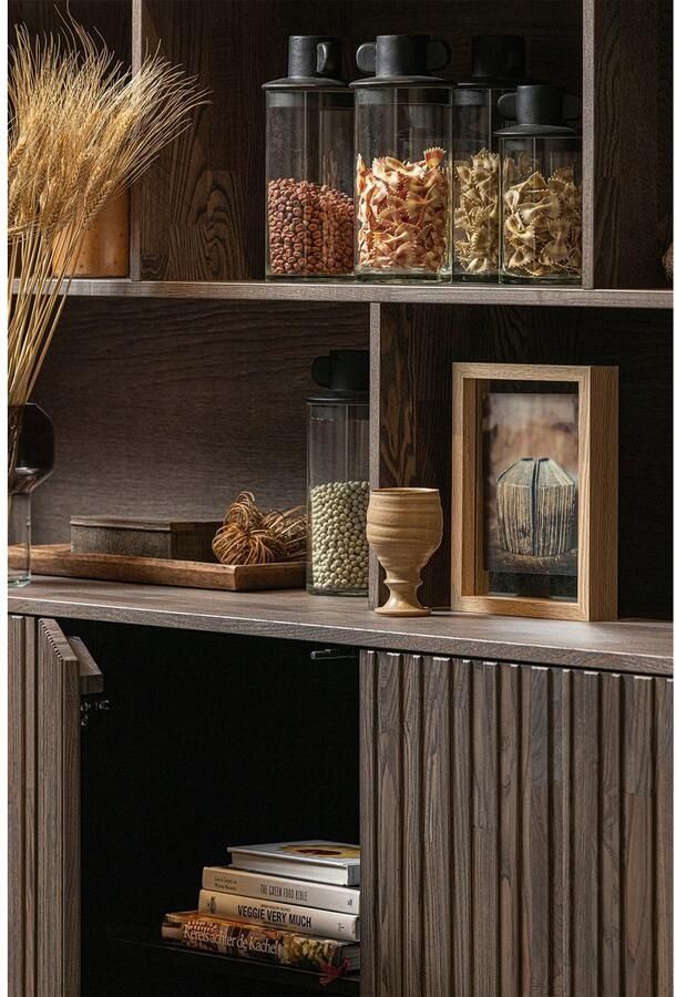 WOOOD Buffetkast Gravu veel opbergruimte push-to-open functie h 150 cm x b 200 cm - Foto 10